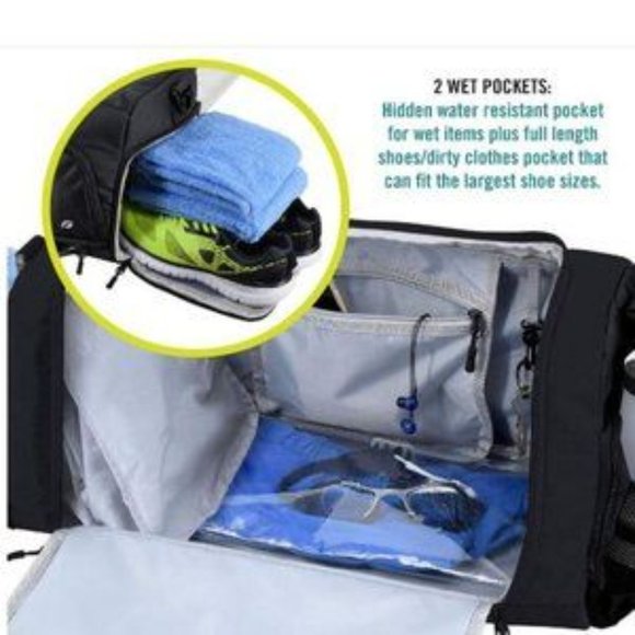 NEW Ultimate Gym Bag 2.0: The Durable Crowdsource Designed Duffel Bag​ - Picture 5 of 8